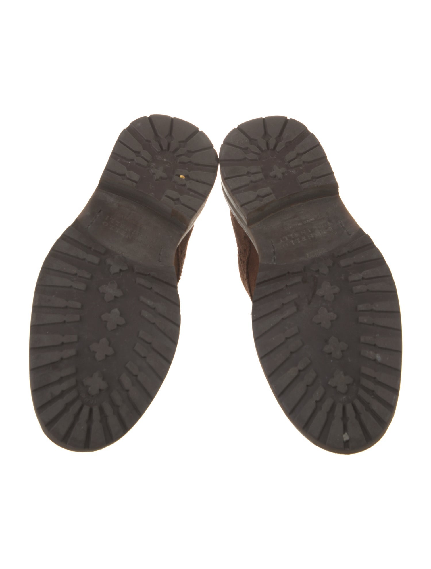 Brunello Cucinelli Suede Eyelet Trim Brogues